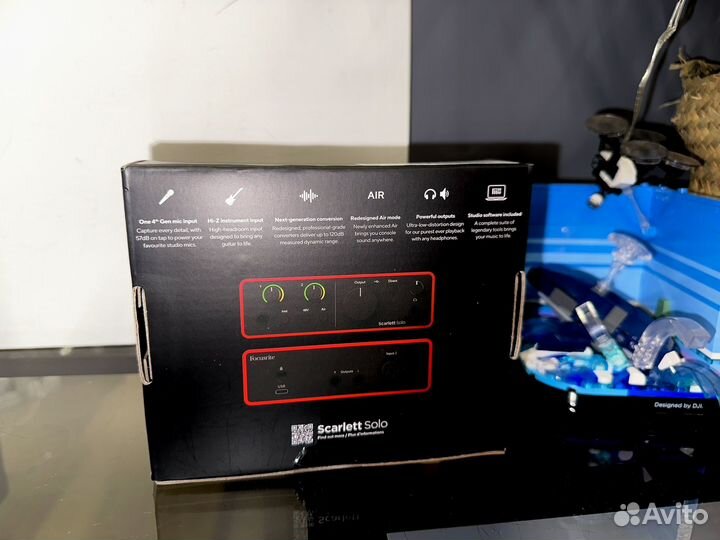 Аудиоинтерфейс Focusrite Scarlett Solo 4th Gen