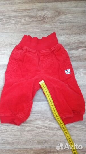 Вельветовые брюки Chicco для девочки 6 мес