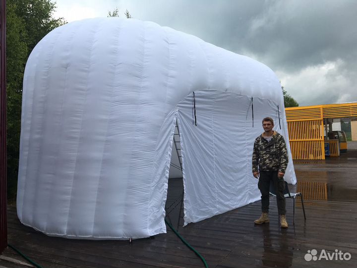 Надувной павильон, шатер, тент 4х8м