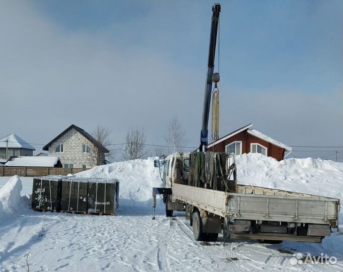 Аренда и услуги манипулятора, стрела 3 т, 11 м, борт 5 т, 6 м