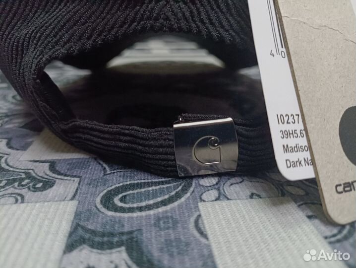 Бейсболка вельветовая Carhartt WIP Harlem CAP