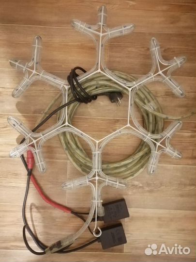 Гирлянды, дюралайт, блок питания