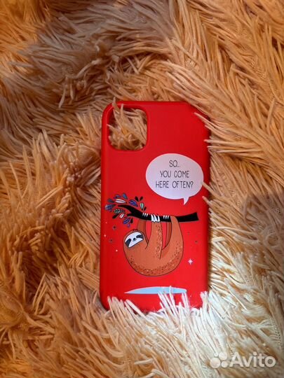 Силиконовый чехол на iPhone 11 pro