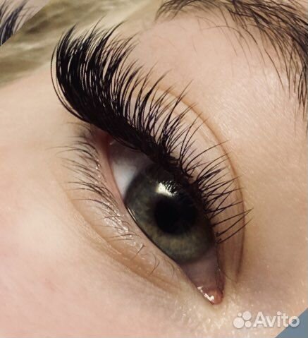 Наращивание ресниц/ окошки день в день