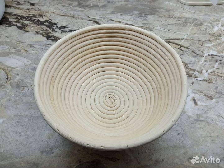 Корзина для расстойки теста из ротанга