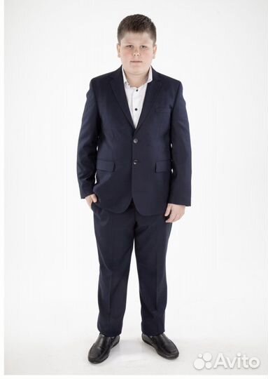 Школьный костюм для полных, увеличенная талия