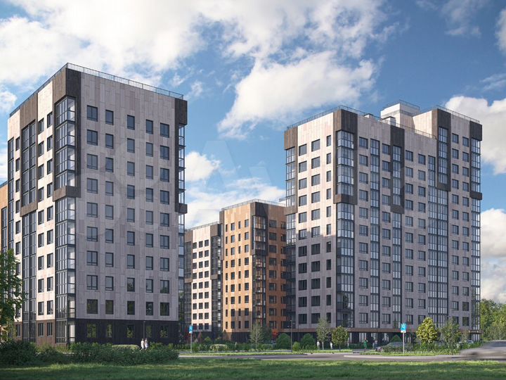 2-к. квартира, 59 м², 13/20 эт.