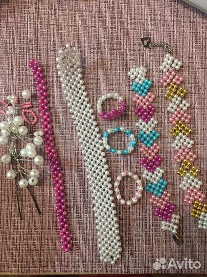 Украшения ручной работы из бусин