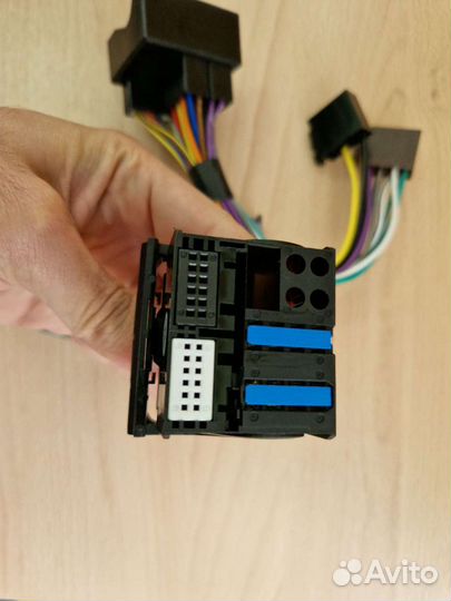 Переходник iso quadlock volkswagen skoda