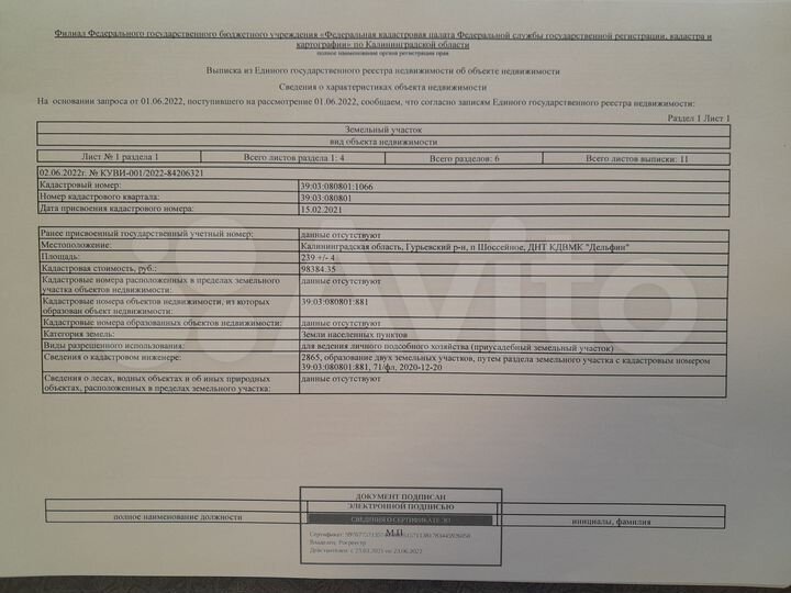 Участок 13 сот. (СНТ, ДНП)