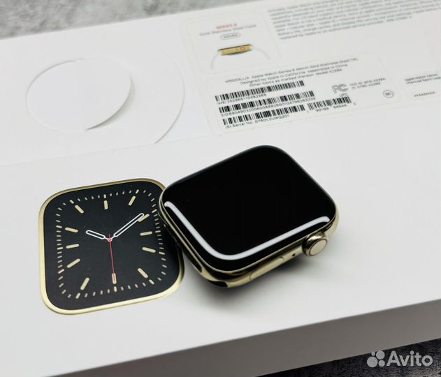 Apple Watch 6 44mm Gold Stainless Steel Case