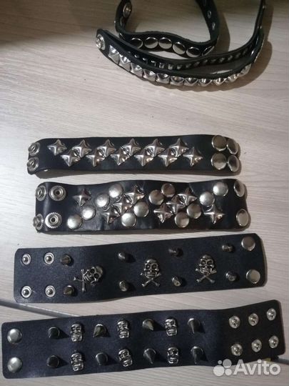 Кожаные браслеты