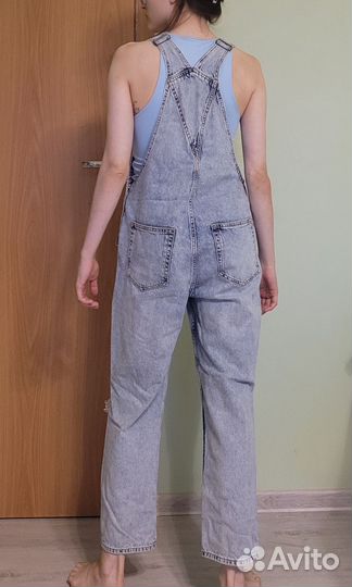 Комбинезон женский джинсовый