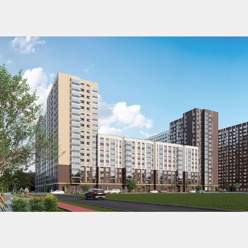 Квартира-студия, 26,3 м², 4/6 эт.