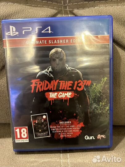 Пятница 13 диск на PS 4
