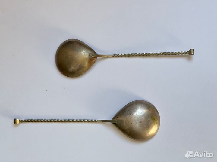 Ложка десертная для варенья мёда мельхиор СССР