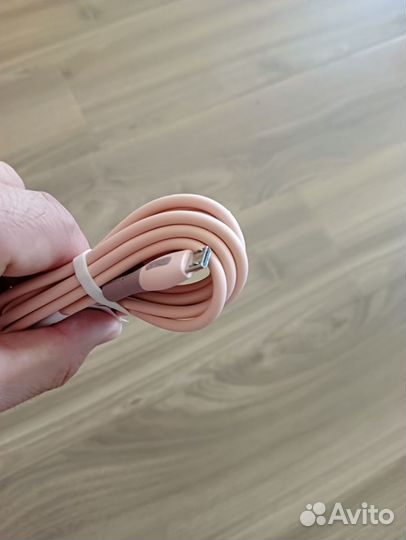 Кабель micro-USB розовый 1,8м
