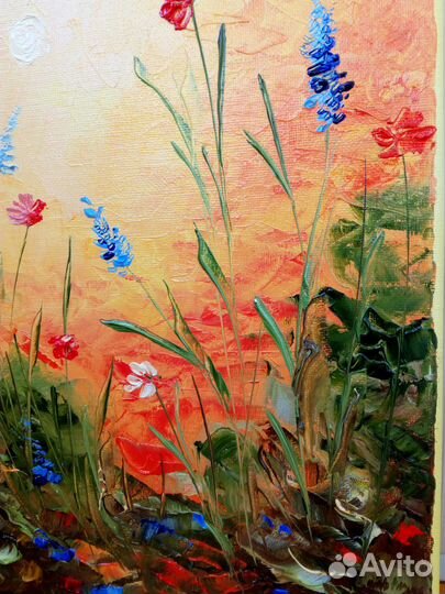 Авторская картина маслом 