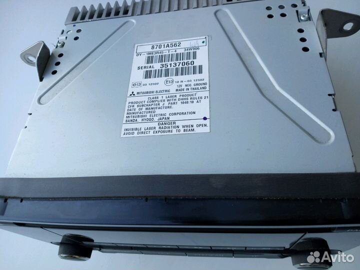 Штатная магнитола Mitsubishi ASX 2013г
