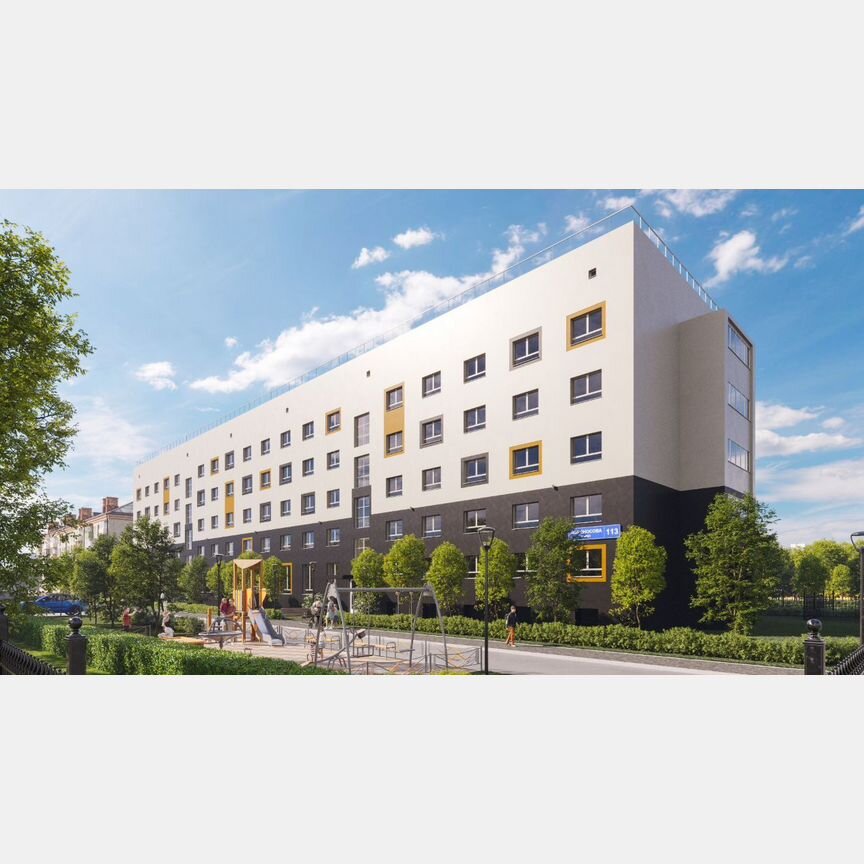 1-к. квартира, 35,3 м², 5/5 эт.