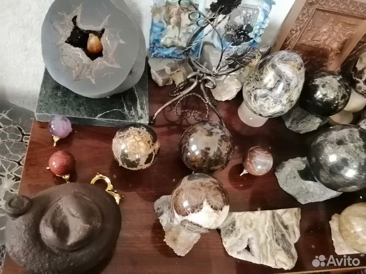 Минералы. Окаменелости. Септарии. Жеоды. Пирит