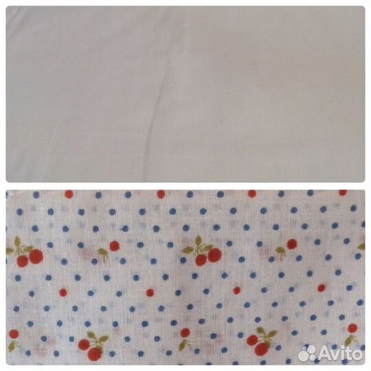 Ткани СССР. Наперник Сатин Штапель Платьевые