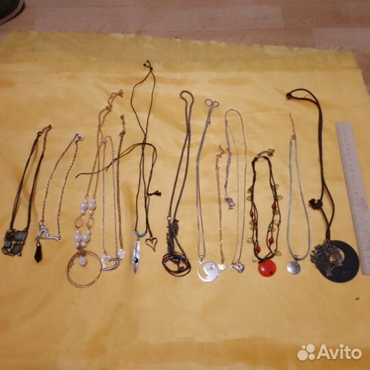 Подвески на цепочке винтаж