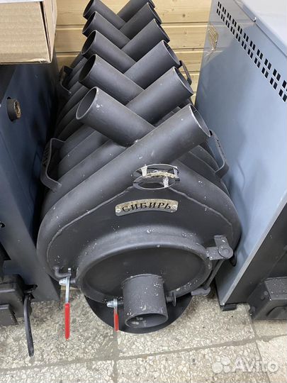 Печь воздухогрейная для помещений Сибирь бв-180