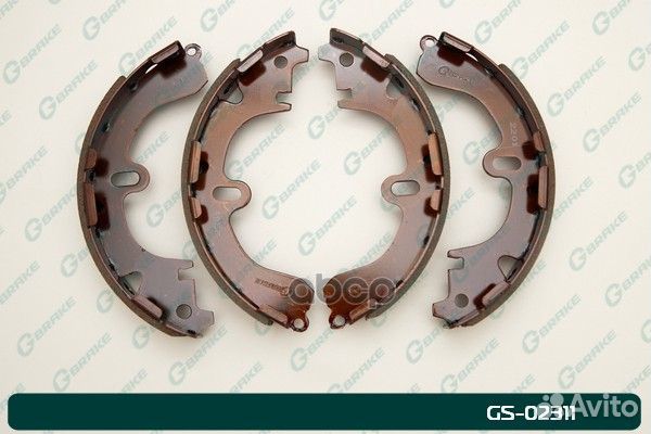 Колодки тормозные барабанные G-brake GS-02311