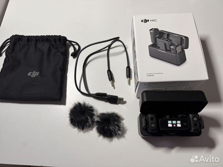 Микрофон DJI mic 1 поколение, 2 передатчика