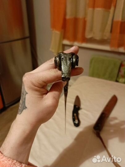 Топорик кухонный кованый