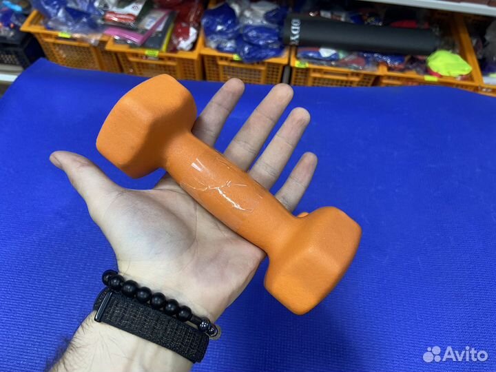 Гантель неопреновая Start Up HD1201 2кг оранжевый