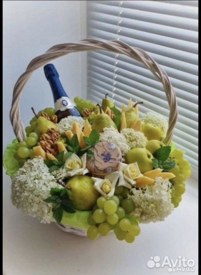 Букеты из сухофруктов /корзины из фруктов и ягод