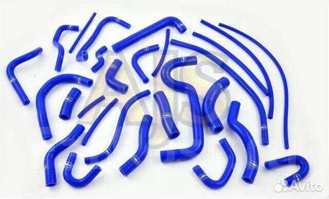 Комплект черных патрубков охлаждения ajs jzx 90