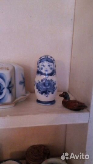 Фарфоровая матрешка
