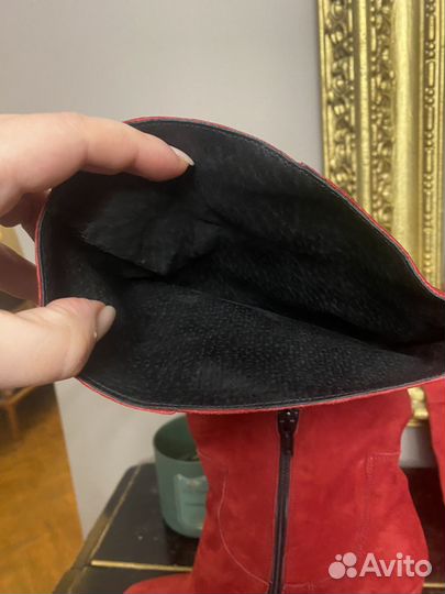 Италия натуральная замша идеал сост 38 р-р