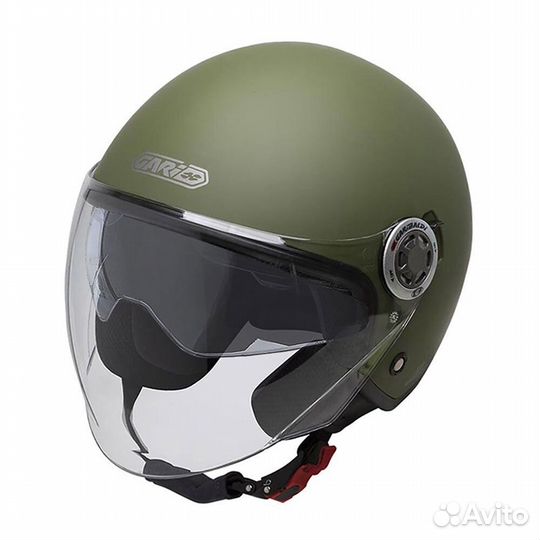 Gari G20 open face helmet Зеленый