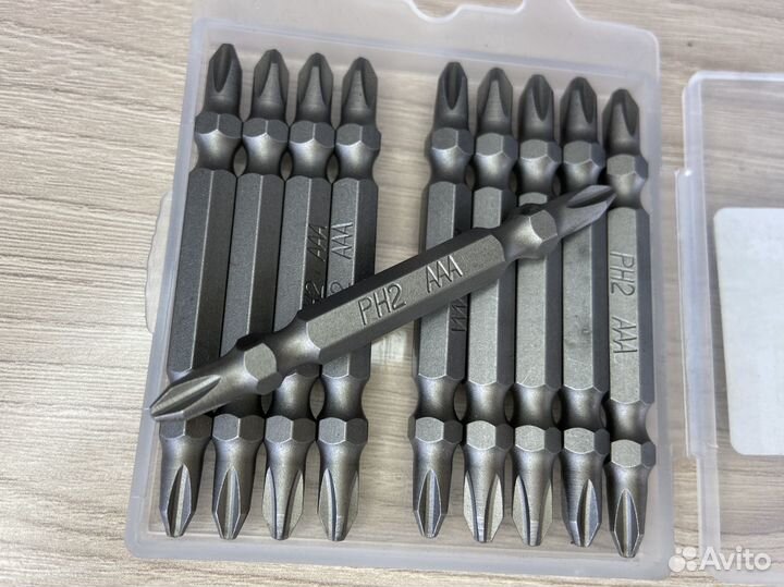 Биты крестообразные набор