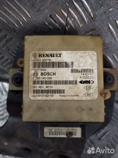 Блок управления полным Renault Duster