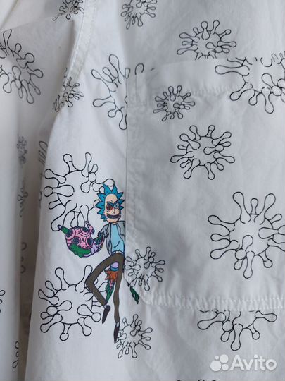 Рубашка Cropp Rick and Morty р. L