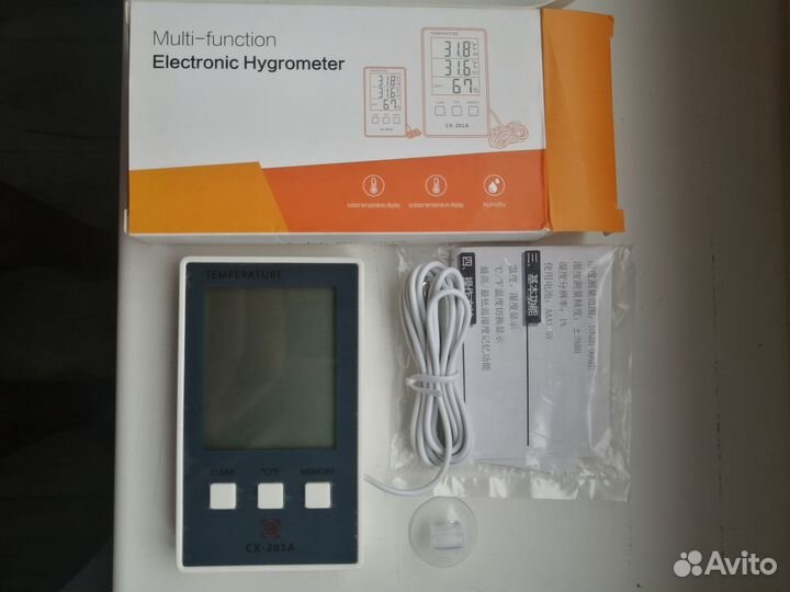 Метеостанция термометр-гигрометр CX-201A