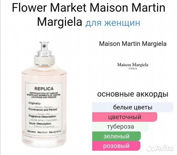 Flower Market Martin Margiela 100 мл