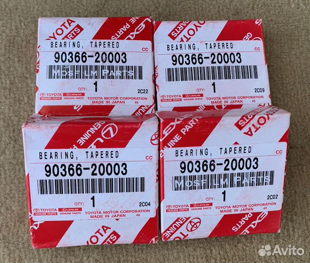 Шкворневой подшипник Toyota