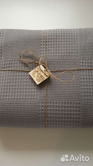 Пледы хлопок все размеры, вафля пике метражом