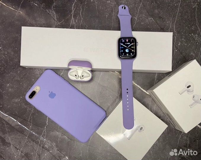 Комплект Airpods 2 + Apple watch (гарантия)