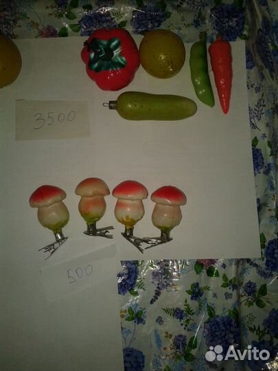 Игрушки на елку СССР