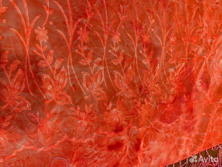 Палантин шифоновый