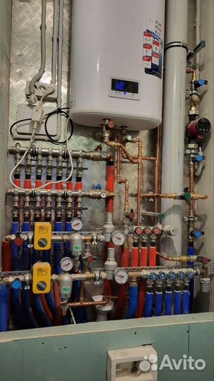 Сантехнические работы, монтаж инженерных систем