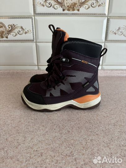 Ботинки зимние ecco 30