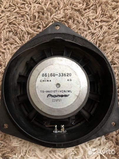 Динамики LC120 prado pioneer